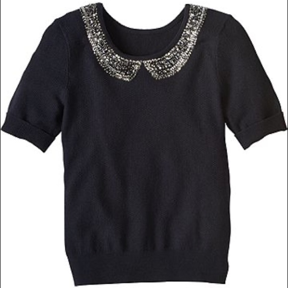 Sparkly holiday sweater